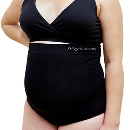 MyClarella® Bump Panty – mitwachsende Schwangerschaftsunterhose, nahtlos, mit Baumwolle