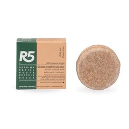 R5 Fester Körperpeeling-Scrub, natürlichen Ursprungs, Made in Italy