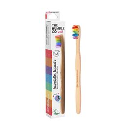 The Humble Co. Kinderzahnbürste Bambus Regenbogen
