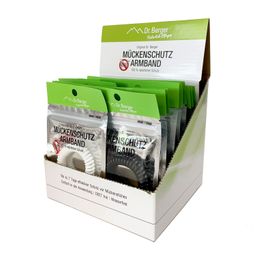 Original Dr. Berger Mückenschutzarmband Display
