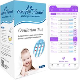Easy@Home Ovulationstest Kinderwunsch Fruchtbarkeitstest für Frauen