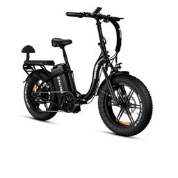 RATTAN LF ULTRA E-Bike für Pendler, 48V 40,5Ah Akku, Soziussitz