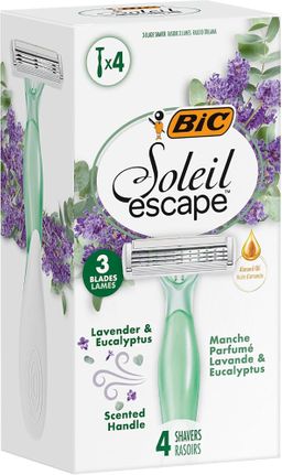 BIC Soleil Escape 3-Klingen-Einweg-Rasierer Damen