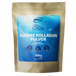 Marine Kollagen Hydrolysat CollaPure® - 500 g Pulver - 10 g Kollagen Peptide pro Tag - Wehle Sports®