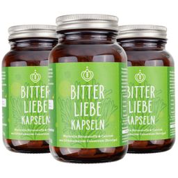 BitterLiebe - Bitterstoffe Kapseln - Bittertropfen als Kapsel ohne Alkohol - für Dein Wohlbefinden