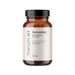 LIV Mariendistel Kapseln | 400mg Silymarin pro Tagesdosis