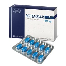 Potenziax® 50mg Filmtabletten für den aktiven Mann