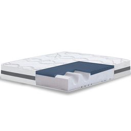 The White Stone Memory Foam Matratze 160x200 cm Höhe 22 cm