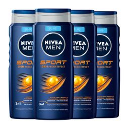 NIVEA MEN Pflegedusche Sport 3in1 Duschgel vitalisierend erfrischend