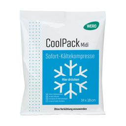 WERO CoolPack Midi Sofort-Kältekompresse, 14 x 18 cm