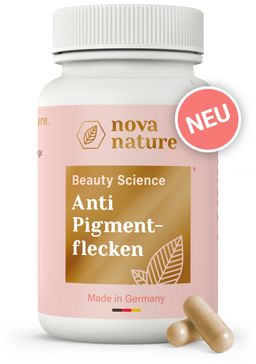 Anti Pigmentflecken Kapseln - von NovaNature® (60 Kapseln)