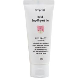 SIMPLYO Mild Raspberry Toothpaste – Milde Zahnpasta mit fruchtigem Himbeergeschmack