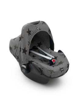 Dooky Sitzbezug für Babyschalen 0+ Grey Stars