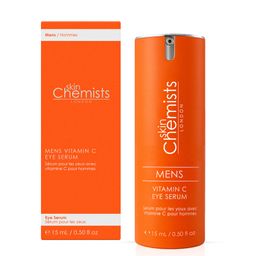 skinChemists Anti-Aging-Augenserum mit Vitamin C für Männer, 15 ml