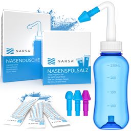 NARSA Nasenduschen Set