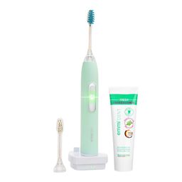 emmi-dent Ultraschallzahnbürste Metallic Pastellgrün