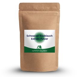 natürlich lang leben Schwarzer Knoblauch Extrakt Pulver