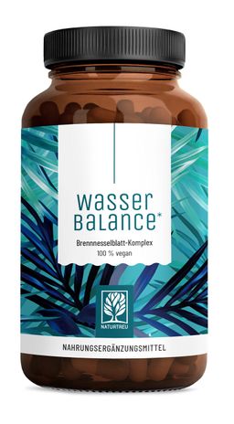 Brennnessel Komplex 90 vegane Kapseln Rosskastanienextrakt hochdosiert Wasserbalance NATURTREU®