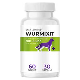 Saint Nutrition® Wurmixit | Wurm Tabletten ausschließlich für Hunde
