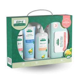Aleva Naturals Newborn Baby Set – Sanfte Pflege für die empfindliche Haut Ihres Babys