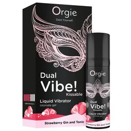 Orgie - Dual Vibe! - Gin Tonic Kissable - Liquid Vibrator
