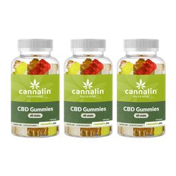 Cannalin - 3x CBD Gummies 15 mg