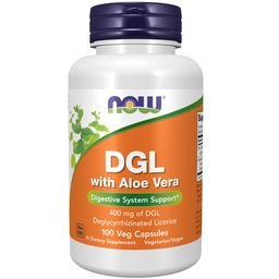 NOW FOODS DGL mit Aloe Vera 400 mg