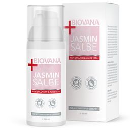 Biovana Jasminsalbe Plus mit Collagen & Aloe Vera