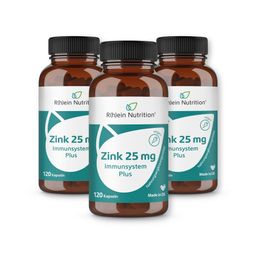 R(h)ein Nutrition Zink 25 mg Immunsystem Plus