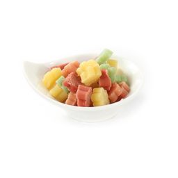 PERRO Kartoffel Softies Früchte - vegetarischer Hundesnack