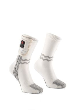 Bertschat beheizbare Socken kurze Version weiß