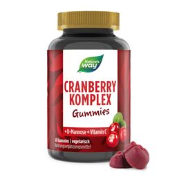 Cranberry Gummibärchen I 3in1 Cranberry D-Mannose und Vitamin C I Hochwertiger Cranberry-Extrakt ...
