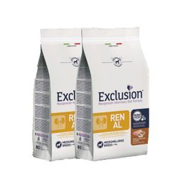 Exclusion  Renal Schwein, Hirse & Reis Doppelpack für Hunde