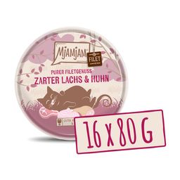 MjAMjAM - Purer Filetgenuss - Zarter Lachs & Huhn