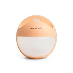 Annabella Handmilchpumpe – Tragbare manuelle Brustpumpe mit Auffangschale für Muttermilch, 120 ml