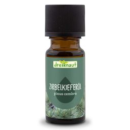 dreikraut®  Bio-Zirbenöl 100% naturrein, Zirbelkiefer-Öl