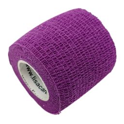 LisaCare selbstklebender Verband - Lila - 5cm x 4,5m