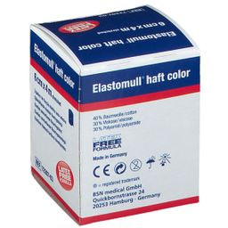 Elastomull® haft color 6 cm x 4 m blau