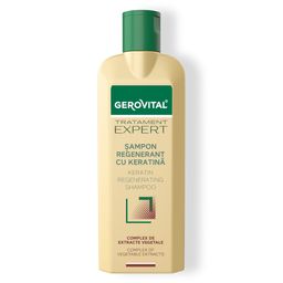 Gerovital Regenerierendes Keratin-Shampoo für strapaziertes, geschädigtes Haar, 250 ml