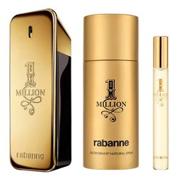 Rabanne - 1 Million Geschenkset – Eau de Toilette 100ml + 10ml + Deodorant 150ml