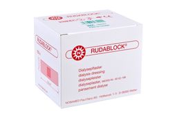 Noba Rudablock Dialysepflaster 2,5 cm x 8,5 cm weiß steril