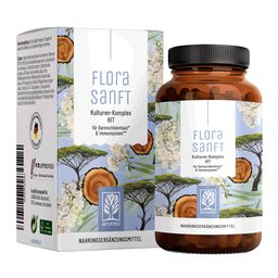 Kulturen Komplex Bakterienstämme HIT 60 vegane Kapseln Vitamin B2 B6 Florasanft NATURTREU®