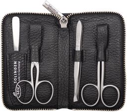 Erbe, Inox Reißverschluß-Etui Schwarz