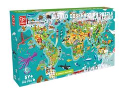 Hape 2-in-1-Weltreise Puzzle und Spiel