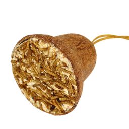 Lyra Pet® Futterglocke mit Mehlwürmern