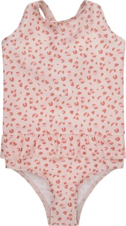 Swim Essentials UV Badeanzug für Mädchen alt Leoparden Muster2/2