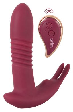 JAVIDA - Hands-Free - Stoßvibrator mit Klitorisvibrator