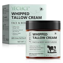 P-Beauty Whipped Beef Tallow Hautpflegecreme mit Rindertalg Honig