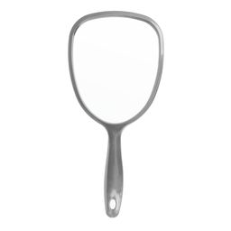 PARSA Beauty Essential Handspiegel anthrazit stabiler Kosmetikspiegel