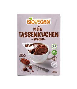 Biovegan Tassenkuchen Schoko
